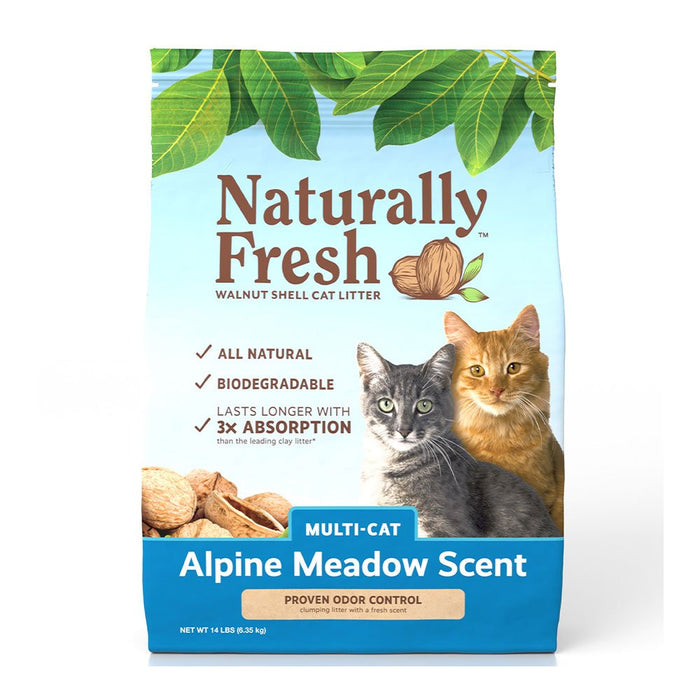 Photo of Naturally Fresh-Narurally Fresh Multi-Cat Litter-Alpine Meadow-14 lb-from Pet Wish Pros