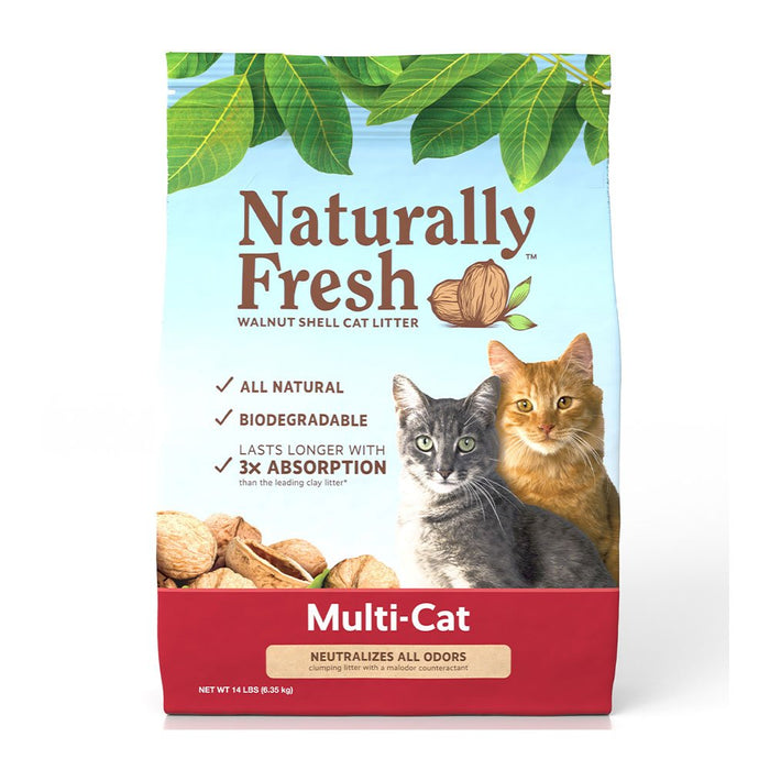 Photo of Naturally Fresh-Narurally Fresh Multi-Cat Litter-Unscented-14 lb-from Pet Wish Pros