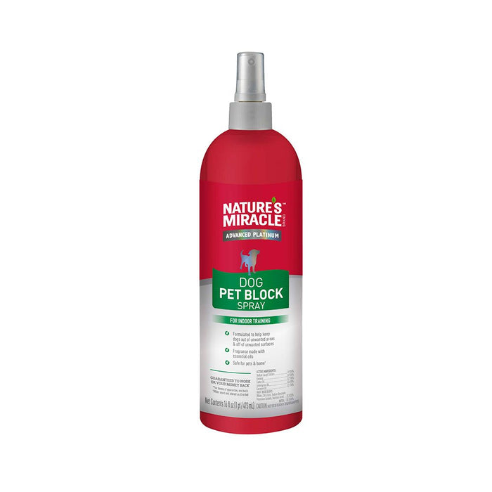 Photo of Nature's Miracle-Nature’s Miracle Advanced Platinum Dog Pet Block Spray-from Pet Wish Pros