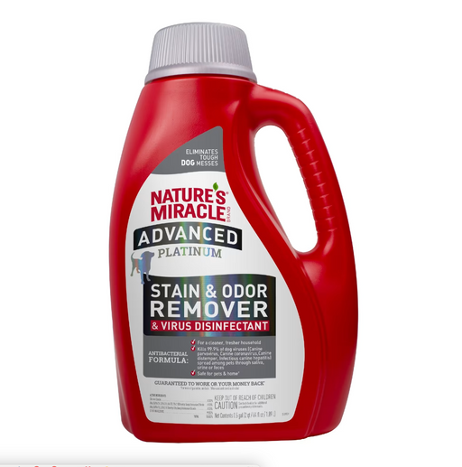 Photo of Nature's Miracle-Nature's Miracle Advanced Platinum Stain & Odor Remover for Dogs-64 oz-from Pet Wish Pros