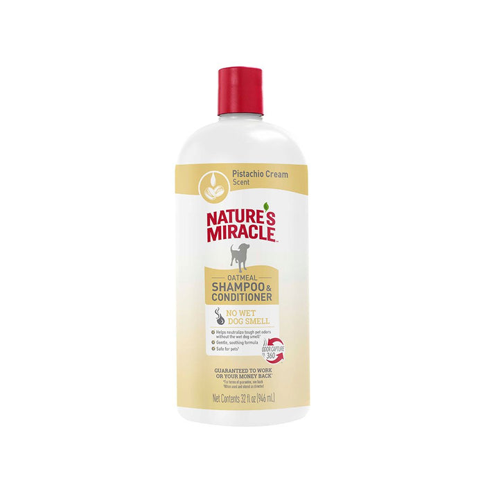 Photo of Nature's Miracle-Nature’s Miracle Supreme Odor Control Oatmeal Dog Shampoo & Conditioner-32 oz-from Pet Wish Pros