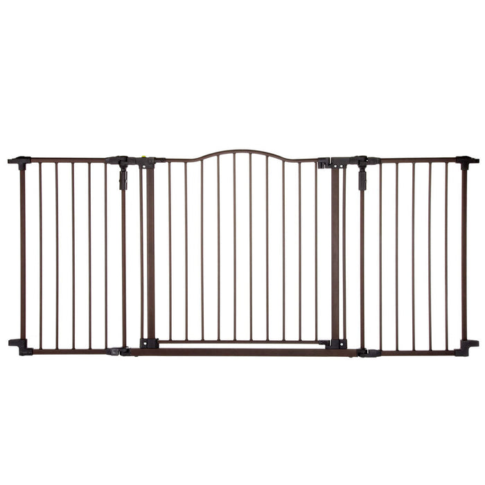 Photo of North States-North States Deluxe Décor Wall Mounted Pet Gate-38.30 in - 72 in x 30 in-from Pet Wish Pros