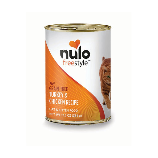 Photo of Nulo-Nulo Freestyle Grain-Free Canned Cat & Kitten Food-Turkey & Chicken-(12.5 oz) [12 count]-from Pet Wish Pros