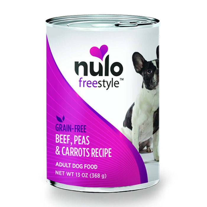 Photo of Nulo-Nulo Freestyle Grain-Free Canned Dog Food-Beef, Peas, & Carrots-(13 oz) [12 count]-from Pet Wish Pros