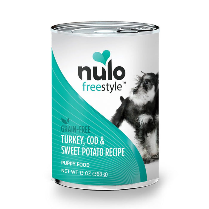 Photo of Nulo-Nulo Freestyle Grain-Free Canned Dog Food-Turkey, Cod, & Sweet Potato-(13 oz) [12 count]-from Pet Wish Pros