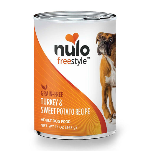 Photo of Nulo-Nulo Freestyle Grain-Free Canned Dog Food-Turkey & Sweet Potato-(13 oz) [12 count]-from Pet Wish Pros