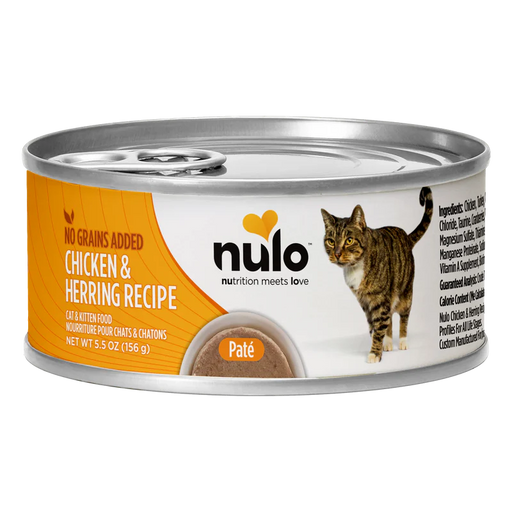 Photo of Nulo-Nulo Freestyle Grain-Free Canned Pate Cat Food-Chicken & Herring-(5.5 oz) [24 count]-from Pet Wish Pros