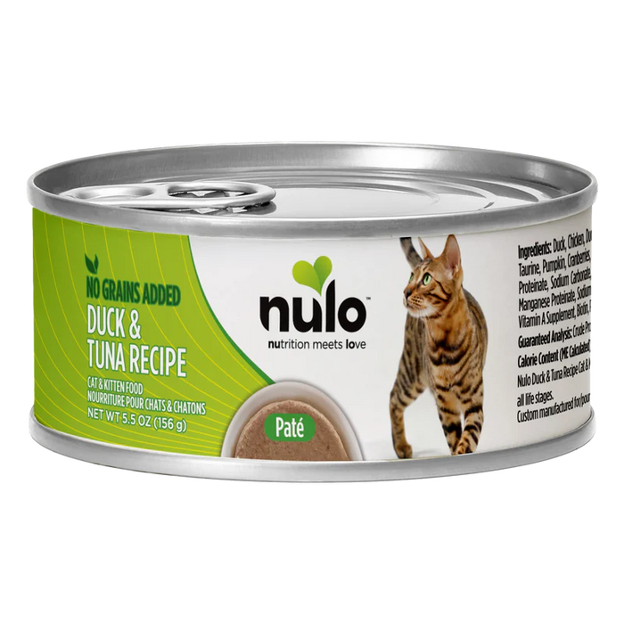 Photo of Nulo-Nulo Freestyle Grain-Free Canned Pate Cat Food-Duck & Tuna-(5.5 oz) [24 count]-from Pet Wish Pros