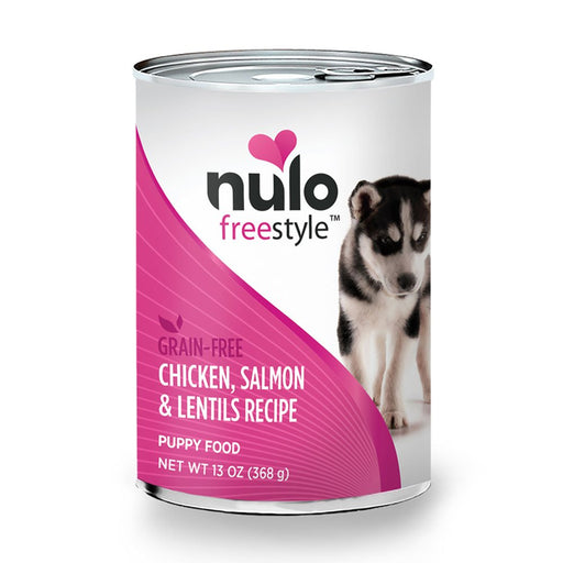 Photo of Nulo-Nulo Freestyle Grain-Free Canned Puppy Food-Chicken, Salmon, & Lentils-(13 oz) [12 count]-from Pet Wish Pros