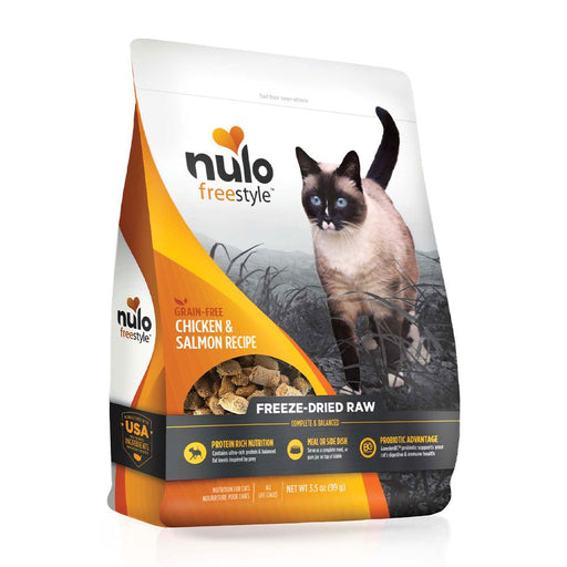 Photo of Nulo-Nulo Freestyle Grain-Free Freeze-Dried Cat Food-Raw Chicken & Salmon-3.5 oz-from Pet Wish Pros