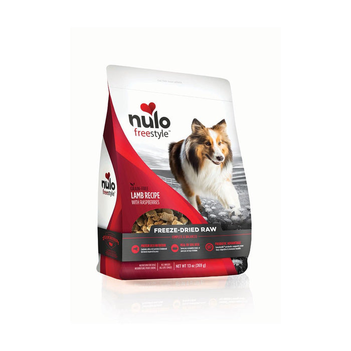 Photo of Nulo-Nulo Freestyle Grain-Free Freeze-Dried Dog Food-Raw Lamb with Raspberries-13 oz-from Pet Wish Pros