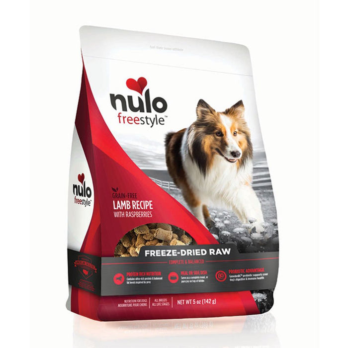 Photo of Nulo-Nulo Freestyle Grain-Free Freeze-Dried Dog Food-Raw Lamb with Raspberries-5 oz-from Pet Wish Pros