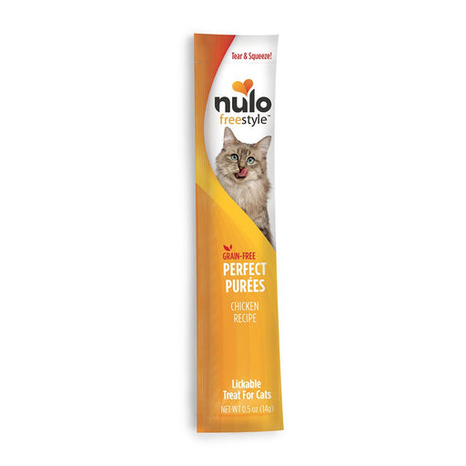 Photo of Nulo-Nulo Freestyle Grain-Free Perfect Puree Cat Treats-Chicken-(0.5 oz) [48 count]-from Pet Wish Pros