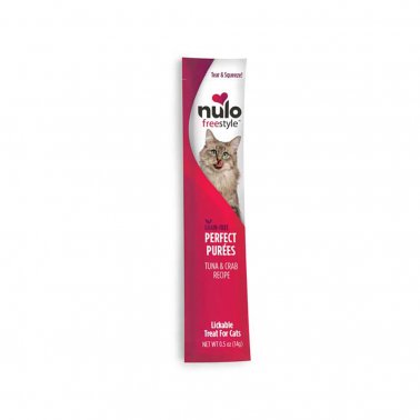 Photo of Nulo-Nulo Freestyle Grain-Free Perfect Puree Cat Treats-Tuna & Crab-(.5 oz) [48 count]-from Pet Wish Pros