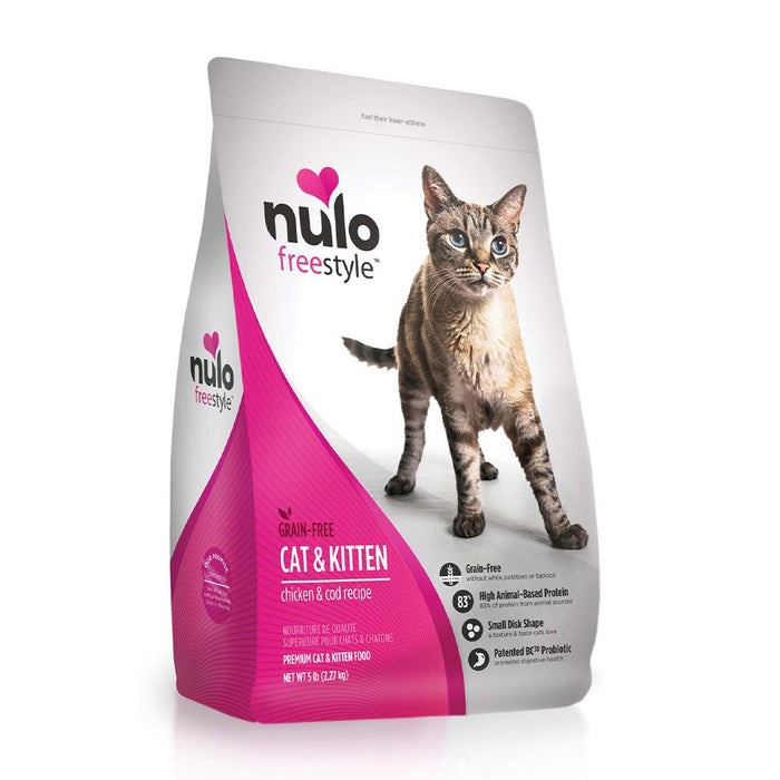 Photo of Nulo-Nulo Freestyle High-Meat Kibble Grain-Free Dry Cat & Kitten Food-from Pet Wish Pros