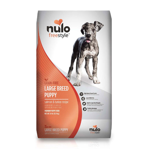 Photo of Nulo-Nulo Freestyle High-Meat Kibble Grain-Free Dry Large Breed Puppy Food-Salmon & Turkey-24 lb-from Pet Wish Pros