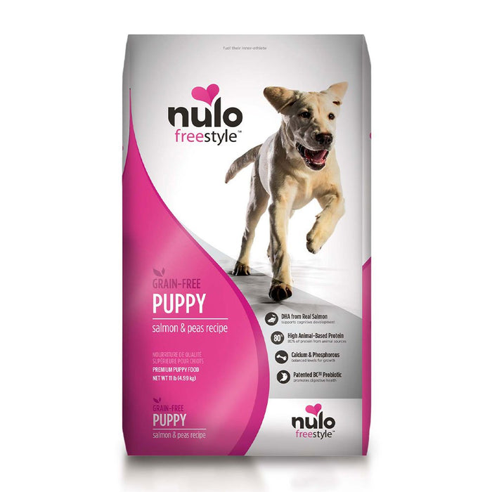 Photo of Nulo-Nulo Freestyle High-Meat Kibble Grain-Free Dry Puppy Food-Salmon & Peas-11 lb-from Pet Wish Pros