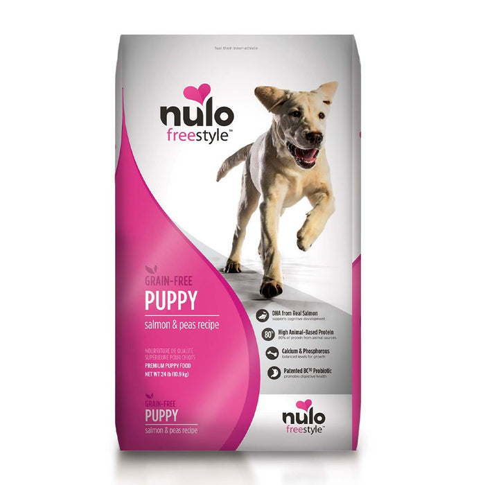 Photo of Nulo-Nulo Freestyle High-Meat Kibble Grain-Free Dry Puppy Food-Salmon & Peas-24 lb-from Pet Wish Pros