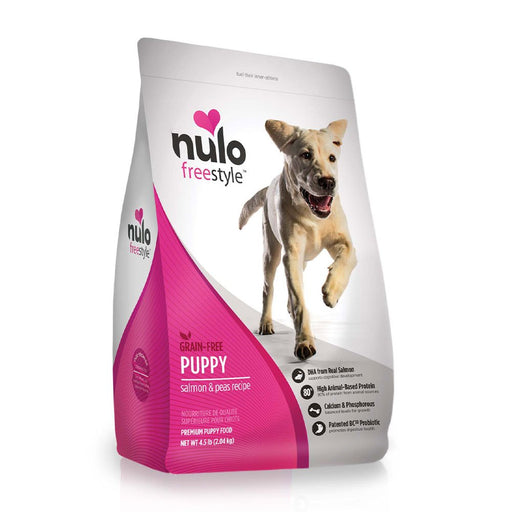 Photo of Nulo-Nulo Freestyle High-Meat Kibble Grain-Free Dry Puppy Food-Salmon & Peas-4.5 lb-from Pet Wish Pros