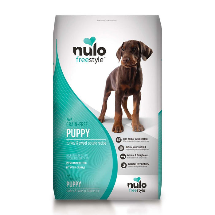 Photo of Nulo-Nulo Freestyle High-Meat Kibble Grain-Free Dry Puppy Food-Turkey & Sweet Potato-11 lb-from Pet Wish Pros