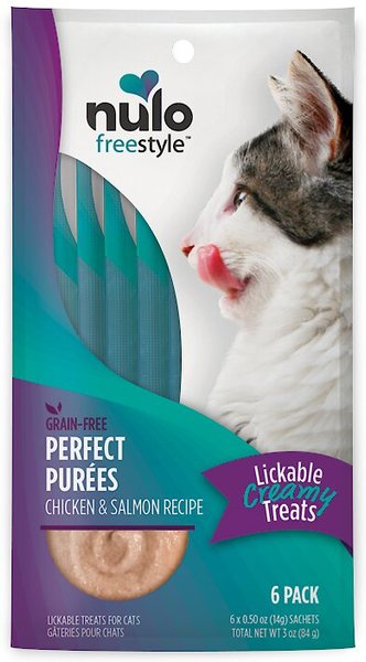 Photo of Nulo-Nulo Freestyle Perfect Purée Lickable Cat Treat-Chicken & Salmon Recipe-.5 oz-6 count-from Pet Wish Pros