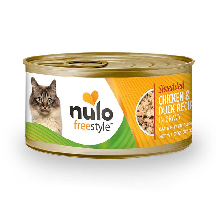 Photo of Nulo-Nulo Freestyle Shredded Canned Cat Food-Chicken & Duck-(3 oz) [24 count]-from Pet Wish Pros