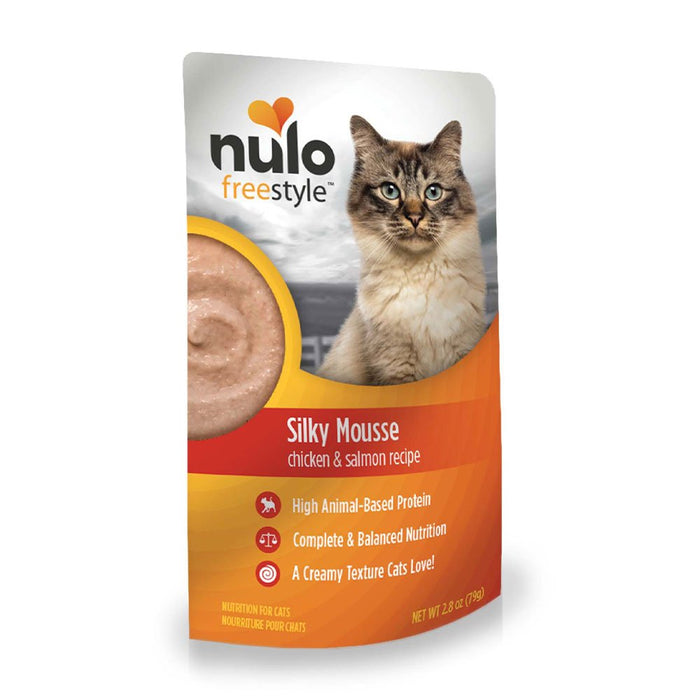 Photo of Nulo-Nulo Freestyle Silky Mousse Canned Cat Food-Chicken & Salmon Recipe-(2.8 oz) [24 count]-from Pet Wish Pros