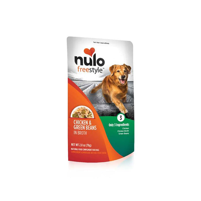 Photo of Nulo-Nulo Freestyle in Broth Wet Dog Food-Chicken & Green Beans-(2.8 oz) [24 count]-from Pet Wish Pros