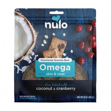 Photo of Nulo-Nulo Functional Granola Bars for Dogs-Omega Skin & Coat-10 oz-from Pet Wish Pros