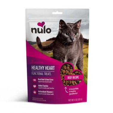 Photo of Nulo-Nulo Healthy Heart Cat Treats-Beef Recipe-4 oz-from Pet Wish Pros