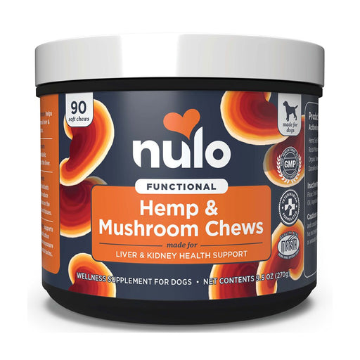 Photo of Nulo-Nulo Hemp+Mushroom Supplement Soft Chews for Dogs-90 count-from Pet Wish Pros