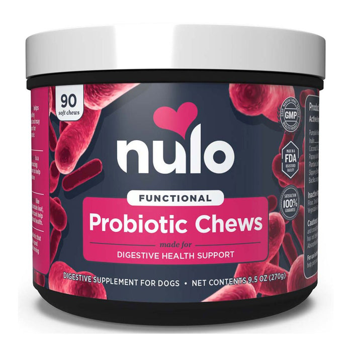 Photo of Nulo-Nulo Probiotic Digestive Health Soft Chews for Dogs-90 count-from Pet Wish Pros