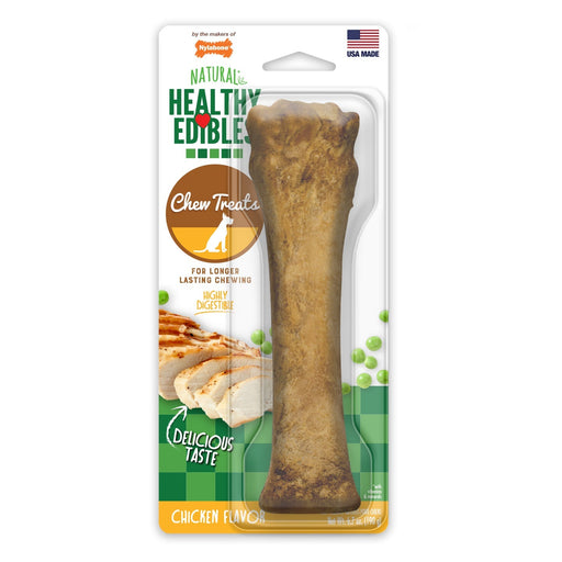 Photo of Nylabone-Nylabone Healthy Edibles Longer Lasting Treats-x l/Souper-Chicken-50+ lb. (1 count)-from Pet Wish Pros