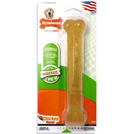 Photo of Nylabone-Nylabone Moderate Chew Dog Chew Toy-Giant-Chicken-from Pet Wish Pros