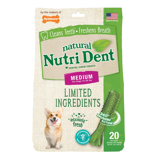 Photo of Nylabone-Nylabone Nutri Dent Limited Ingredient Dental Chews-from Pet Wish Pros