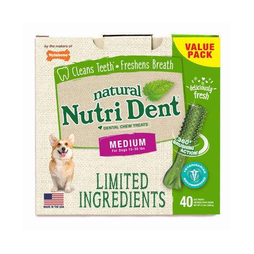 Photo of Nylabone-Nylabone Nutri Dent Limited Ingredient Dental Chews-from Pet Wish Pros