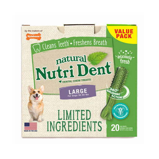 Photo of Nylabone-Nylabone Nutri Dent Limited Ingredient Dental Chews-from Pet Wish Pros