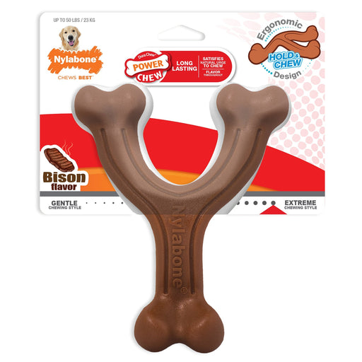 Photo of Nylabone-Nylabone Power Chew Wishbone Chew Toy-Giant-from Pet Wish Pros