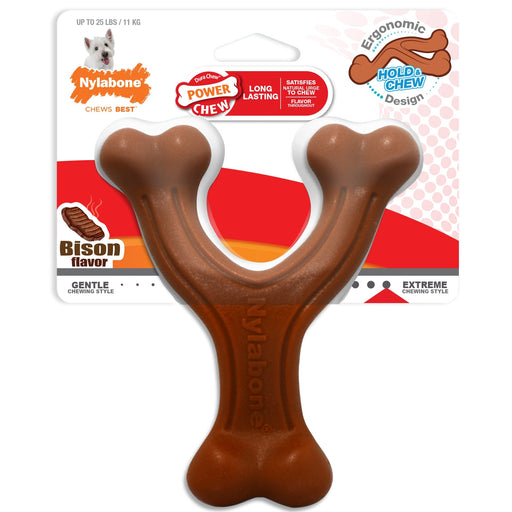 Photo of Nylabone-Nylabone Power Chew Wishbone Chew Toy-Regular-from Pet Wish Pros