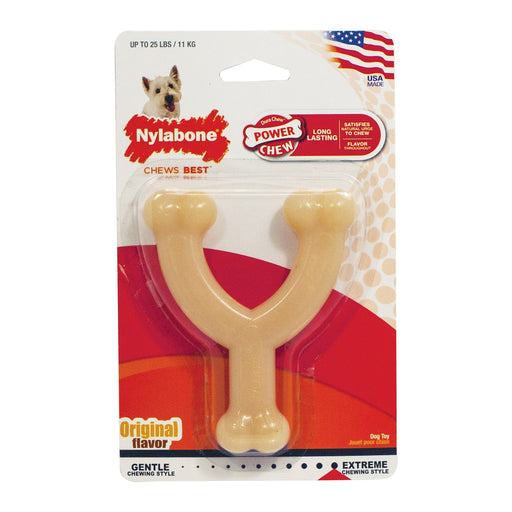 Photo of Nylabone-Nylabone Power Chew Wishbone Chew Toy-Wolf-from Pet Wish Pros