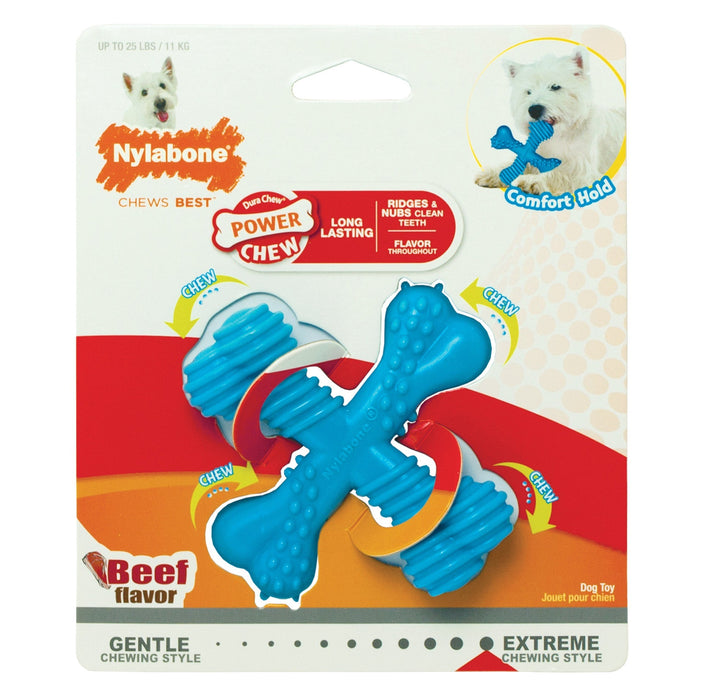 Photo of Nylabone-Nylabone Power Chew X Bone-Small (1 count)-Beef-from Pet Wish Pros