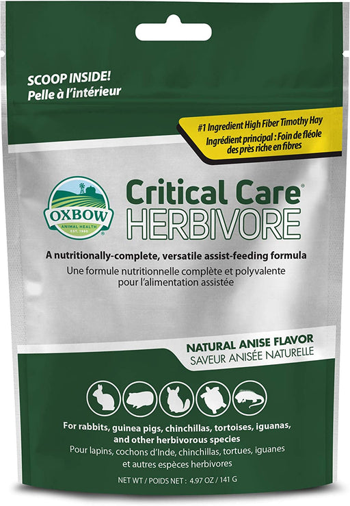 Photo of Oxbow Animal Health-Critical Care Premium Recovery Food-Anise-141 gram-from Pet Wish Pros