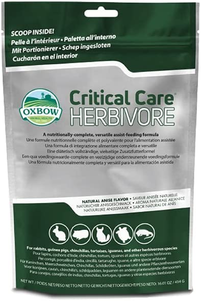 Photo of Oxbow Animal Health-Critical Care Premium Recovery Food-Anise-454 gram-from Pet Wish Pros