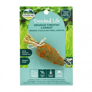 Photo of Oxbow Animal Health-Oxbow Animal Health Enriched Life Orange Timothy Carrot-Pack of 1-from Pet Wish Pros