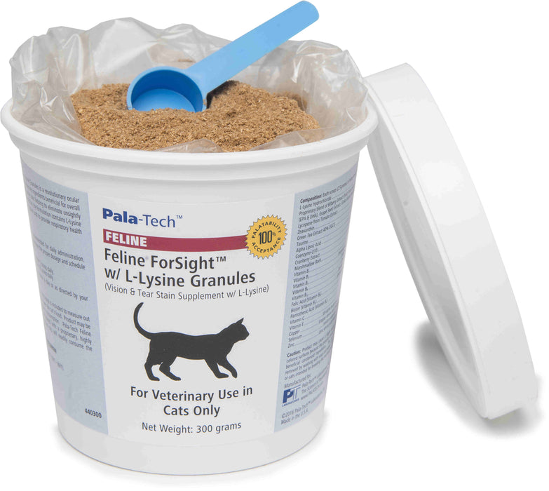 Photo of Pala-Tech Laboratories-Pala-Tech Forsight L-Lysine Granules-300 gram-from Pet Wish Pros