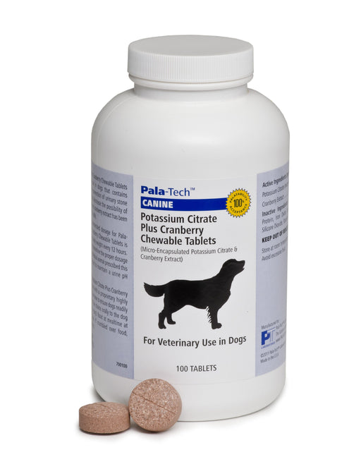 Photo of Pala-Tech Laboratories-Pala-Tech Potassium Citrate Plus Cranberry Chewable Tablets for Dogs-100 count-from Pet Wish Pros