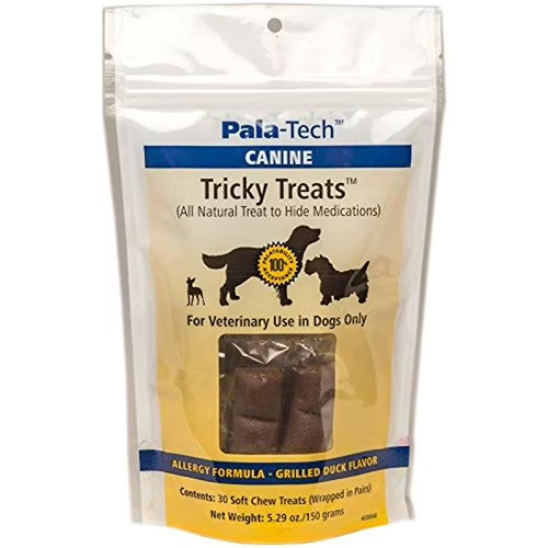 Photo of Pala-Tech Laboratories-Pala-Tech Tricky Treats for Dogs-Grilled Duck-30 count-from Pet Wish Pros