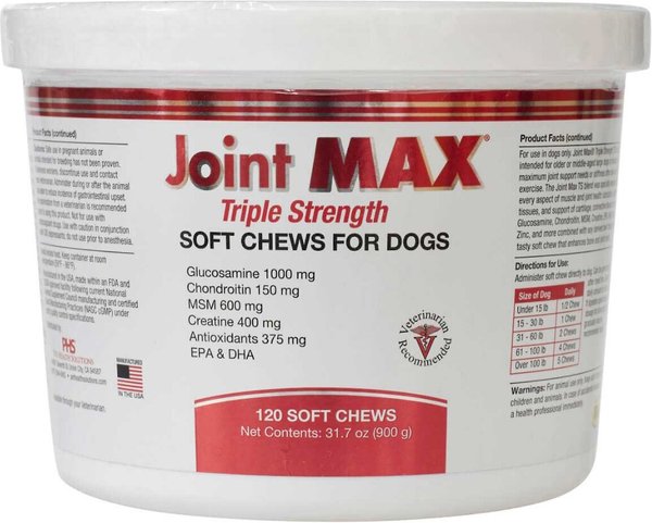 Photo of Pet Health Solutions-Joint MAX Triple Strength Soft Chews-120 count-from Pet Wish Pros