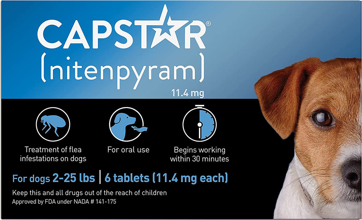 Photo of PetIQ-Capstar Flea Tablets for Dogs-2 - 25 lb-60 count-from Pet Wish Pros