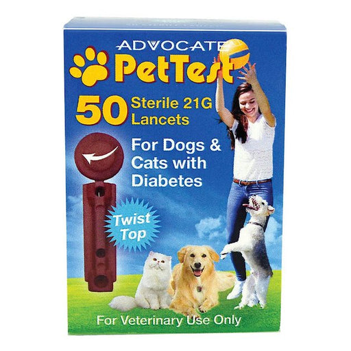 Photo of PetTest-PetTest Advocate Pet Test Twist Top Lancets for Dogs & Cats-3.2 oz-50 count-from Pet Wish Pros